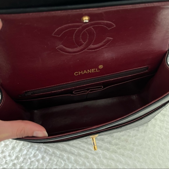 VINTAGE Chanel Double-flap Classic bag - Picture 13 of 15